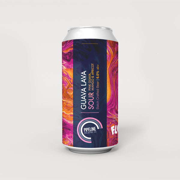 Guava Lava Fruited sour 6% Floc Colab