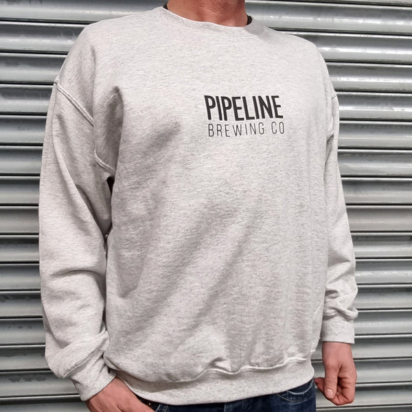 Pipeline Crewneck Sweatshirt - Ash Grey