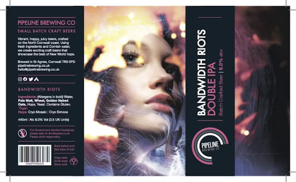 Bandwidth Riots - DIPA - 8.0% - 440ml